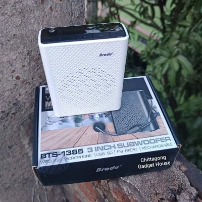 Picture of Brodu BTS-1385 Portable Microphone & Speaker – Power Your Voice Anywhere