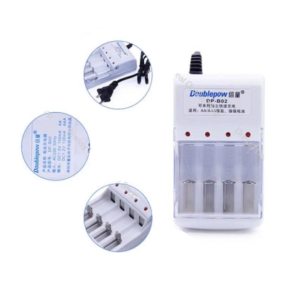 Picture of Doublepow B02 led Intellegent Rapid Led AA AAA Battery Charge 1.2v ni-mh ni-cd for Rechargable Battery