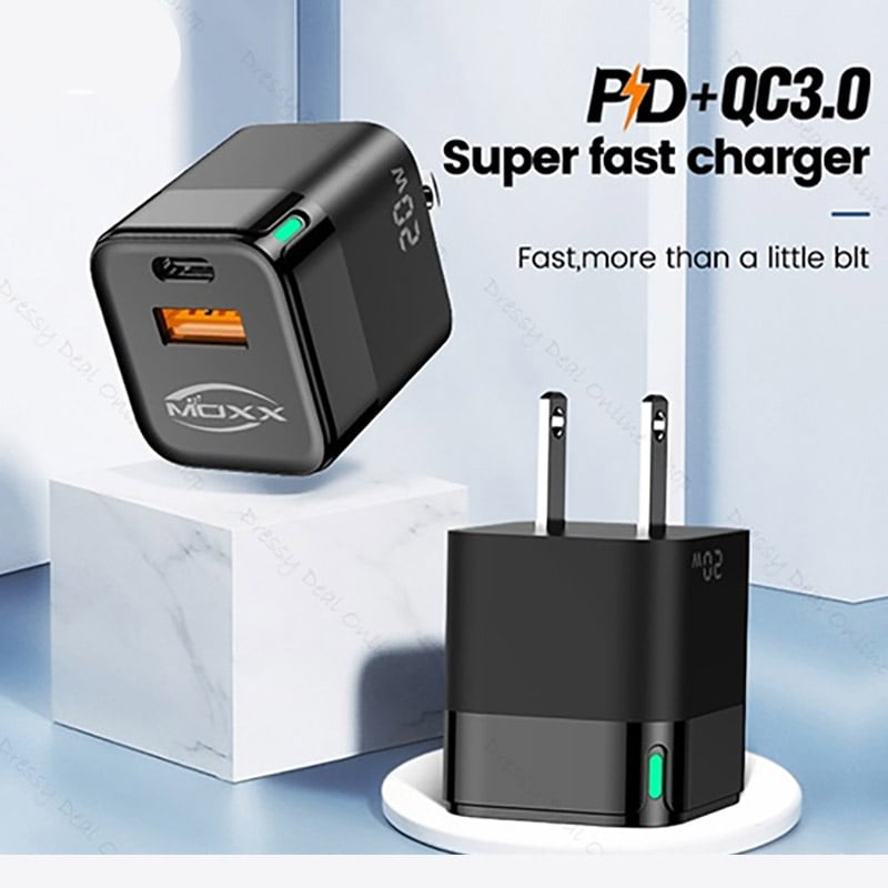 Picture of MOXX MC20 Powerful USB & PD GaN Adapter 20 watt