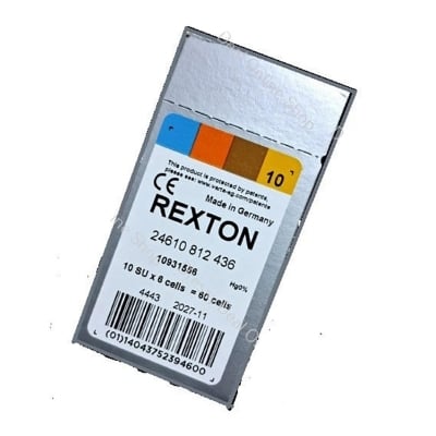 Picture of Rexton Hearing Aid Battery Size 10, Pack of 6 Batteries- Germany made