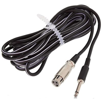Picture of AHUJA AUD 98XLR Professional Dynamic Unidirectional Microphone 3 Pin Wired Corded Microphone High Output Neodymium Cartridge Excellent Intelligibility