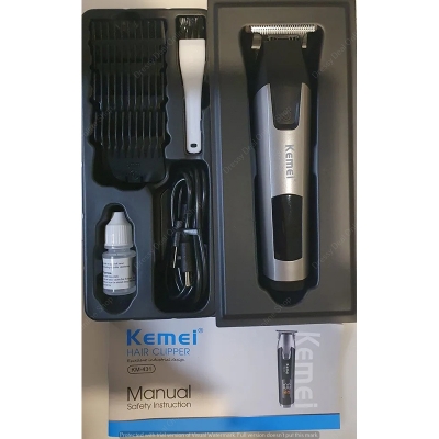 Picture of Kemei KM-431 Rechargeable LCD Screen Professional Hair Trimmer for Men