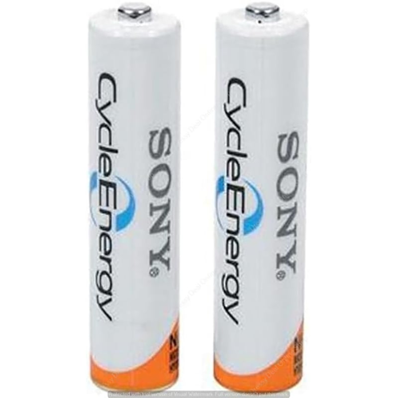 Picture of SONY AA (2-in-1 AA) Rechargeable Battery / Double A Battery, Cycle Energy, Ni-MH, NH-AA, 1.2V, 4600mAh