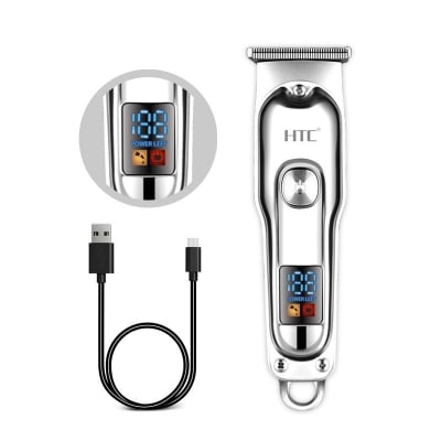 Picture of HTC At-179 Digital Display Hair & Beard Trimmer and Hair Clipper for Men