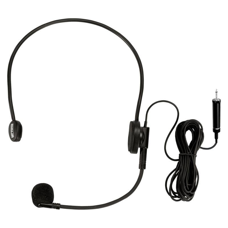 Picture of Ahuja HBM-60CC Headband Microphone 3.5 mm jack with 6 meter (19.5 feet)Cable