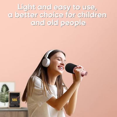 Picture of JR MC5 Joyroom Professional Rechargable Karaoke Wireless Microphone