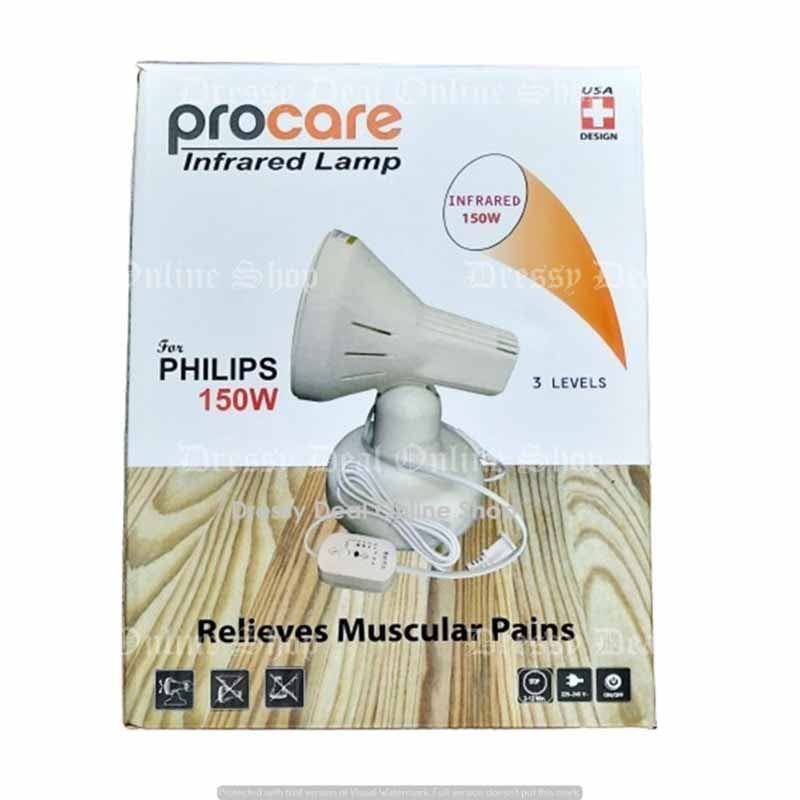 Picture of Procare  Infrared Heating IRR Lamp 150Watt heat lamp with 3 speed meter regulator for Relives Muscular Pain