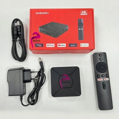 Picture of Android tv box Q5 4k Android 10 2GB ram 8GB Storage WiFi Bluetooth with Voice Remote IPTV compatible