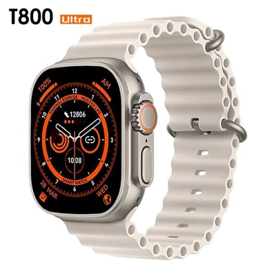 Picture of T800 Ultra Men Smart Watch 1.99" Infinite Display Bluetooth Calling Pedometer Heart Rate Blood Pressure Sleep Sports Watch for Android Phone