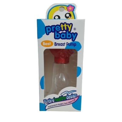Picture of Pretty Baby Manual Brest Pump Breastfeeding Baby Milk Suction 1 set