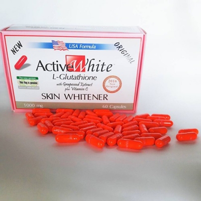 Picture of Active White L-Glutathione Skin Whitener (1,000 mg) – 60 capsules