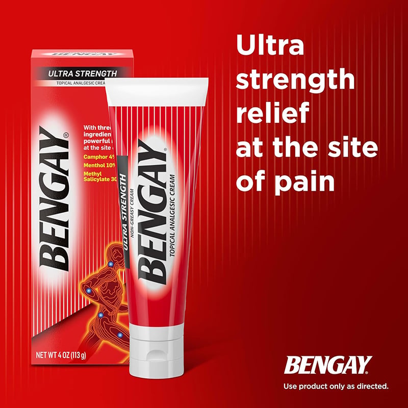 Picture of Bengay Ultra Strength Pain-Relieving Cream 226g (Twin Pack)