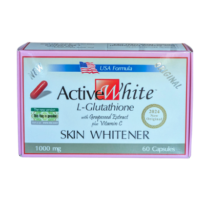 Picture of Active White L-Glutathione Skin Whitener (1,000 mg) – 60 capsules