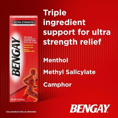 Picture of Bengay Ultra Strength Pain-Relieving Cream 226g (Twin Pack)