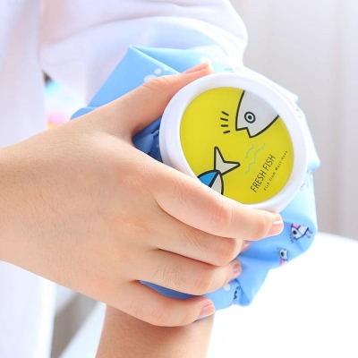 Picture of Premium Reusable Ice Bag for Cold & Hot Therapy Leakproof Pain Relief Compress Bag with Secure Twist Cap