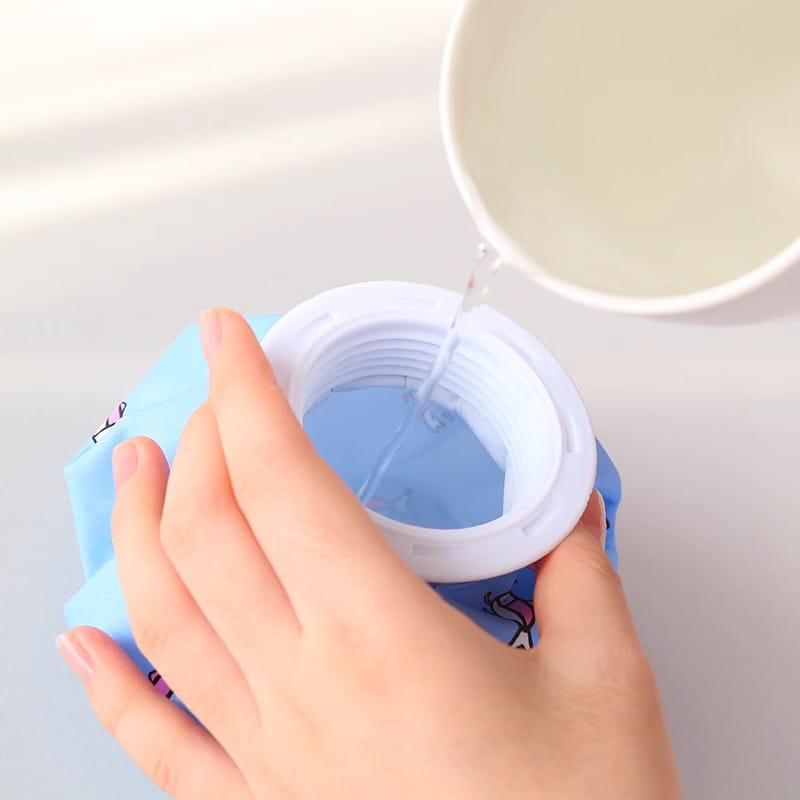 Picture of Premium Reusable Ice Bag for Cold & Hot Therapy Leakproof Pain Relief Compress Bag with Secure Twist Cap