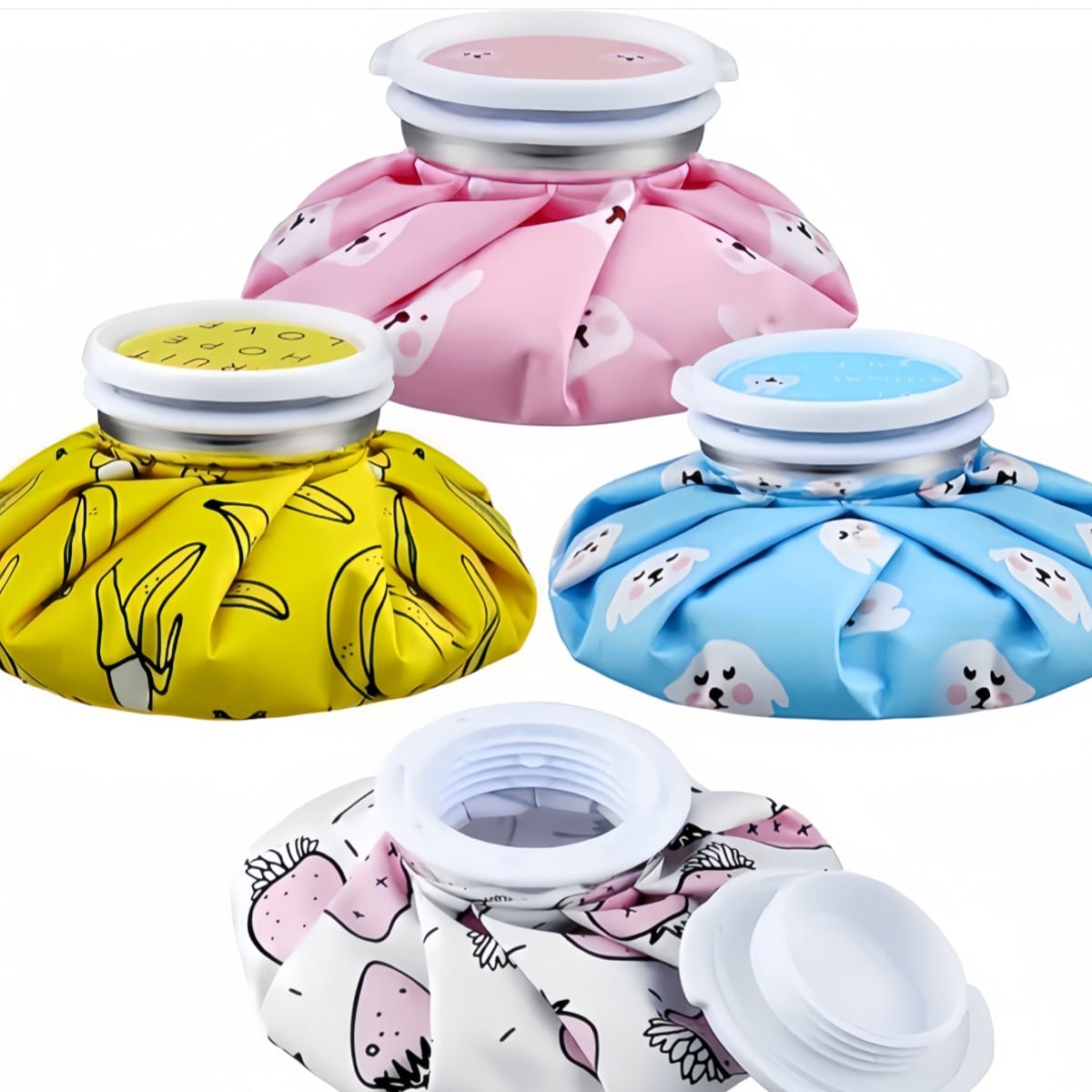 Picture of Premium Reusable Ice Bag for Cold & Hot Therapy Leakproof Pain Relief Compress Bag with Secure Twist Cap