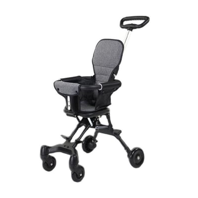 Picture of 3in1 Portable Baby stroller - Foldable Baby Stroller Lightweight Infant Stroller with 360° Universal Wheel Soft Wide Seat Height Adjustable - Comfortable Easy To Use Baby Parm Walker