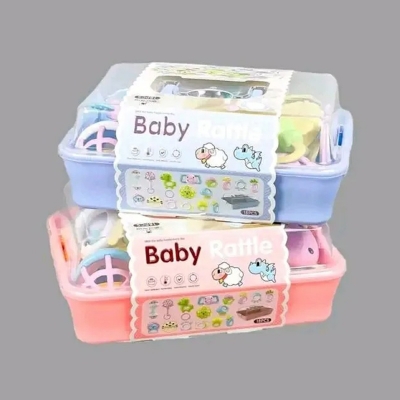 Picture of Rattle and Teether ( 18 PCS) Any Color Box color and desing random