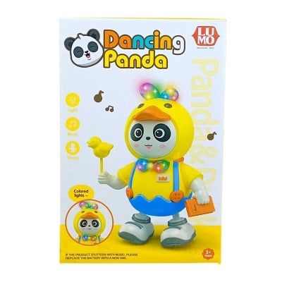 Picture of Dancing Panda Toy with Music & Colorful Lights | Musical Dancing Toy with Moving Action | Interactive Toy for Kids & Toddlers