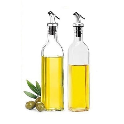 Picture of 300ml Stainless Steel Glass Oil Can Oil Pot.R00