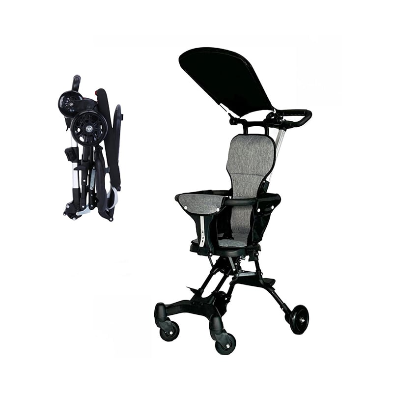 Picture of 3in1 Portable Baby stroller - Foldable Baby Stroller Lightweight Infant Stroller with 360° Universal Wheel Soft Wide Seat Height Adjustable - Comfortable Easy To Use Baby Parm Walker