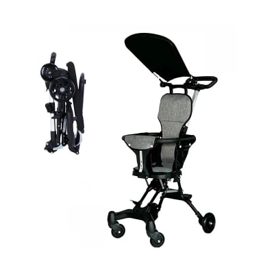 Picture of 3in1 Portable Baby stroller - Foldable Baby Stroller Lightweight Infant Stroller with 360° Universal Wheel Soft Wide Seat Height Adjustable - Comfortable Easy To Use Baby Parm Walker