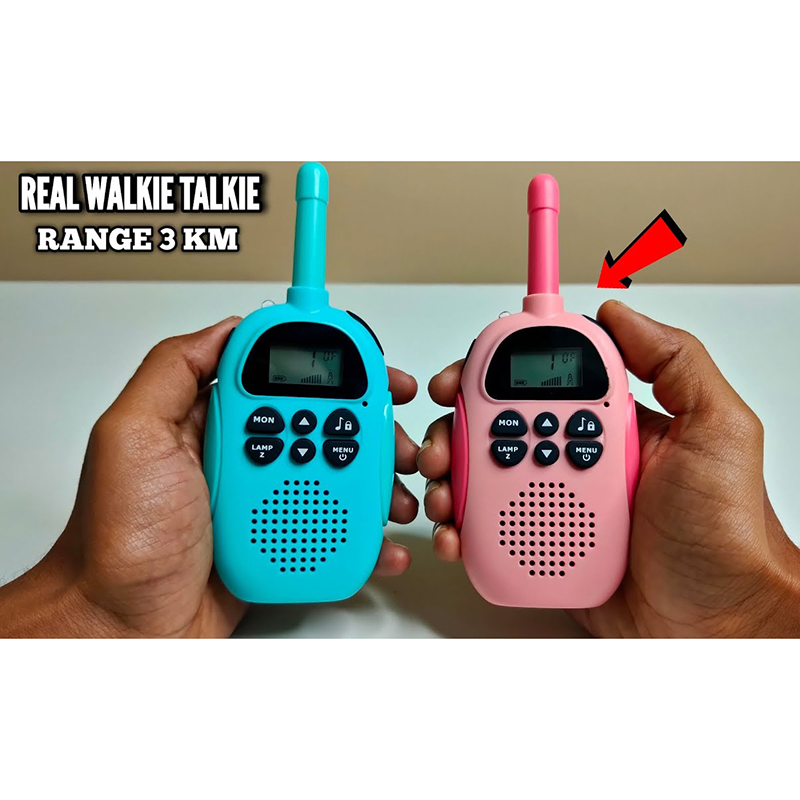 Picture of kids walkiee talkiee toy best range rechargeable