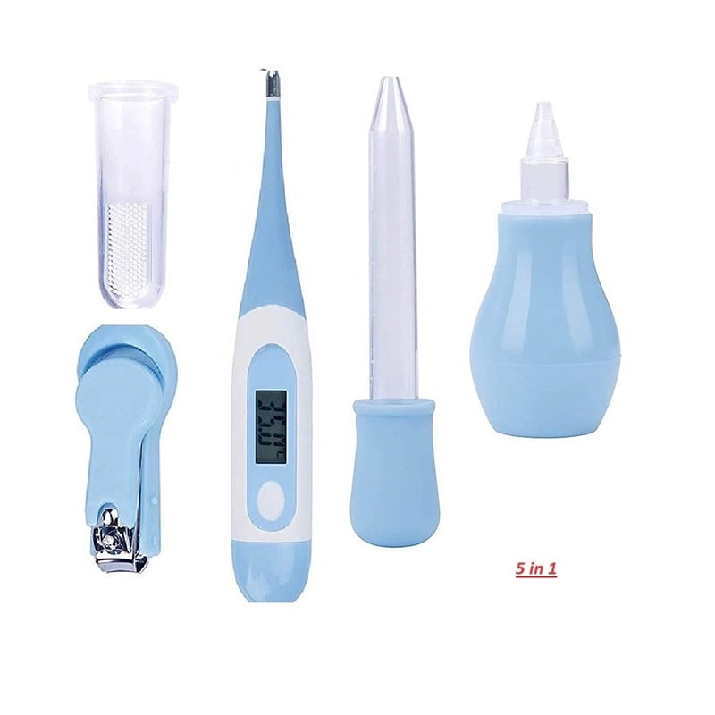 Picture of Baby Health Care Kit, Newborn Baby Care Accessories 5 PCS,Portable Baby Care Kit Nursing Baby Health and Grooming