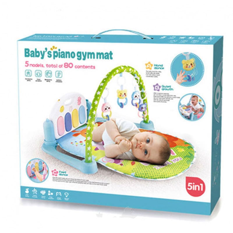 Picture of 5 in 1 Music Toy Piano Gym Playmat Baby Activity Gym Developing Mat
