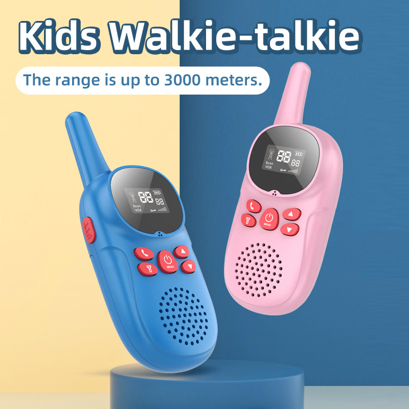 Picture of kids walkiee talkiee toy best range rechargeable