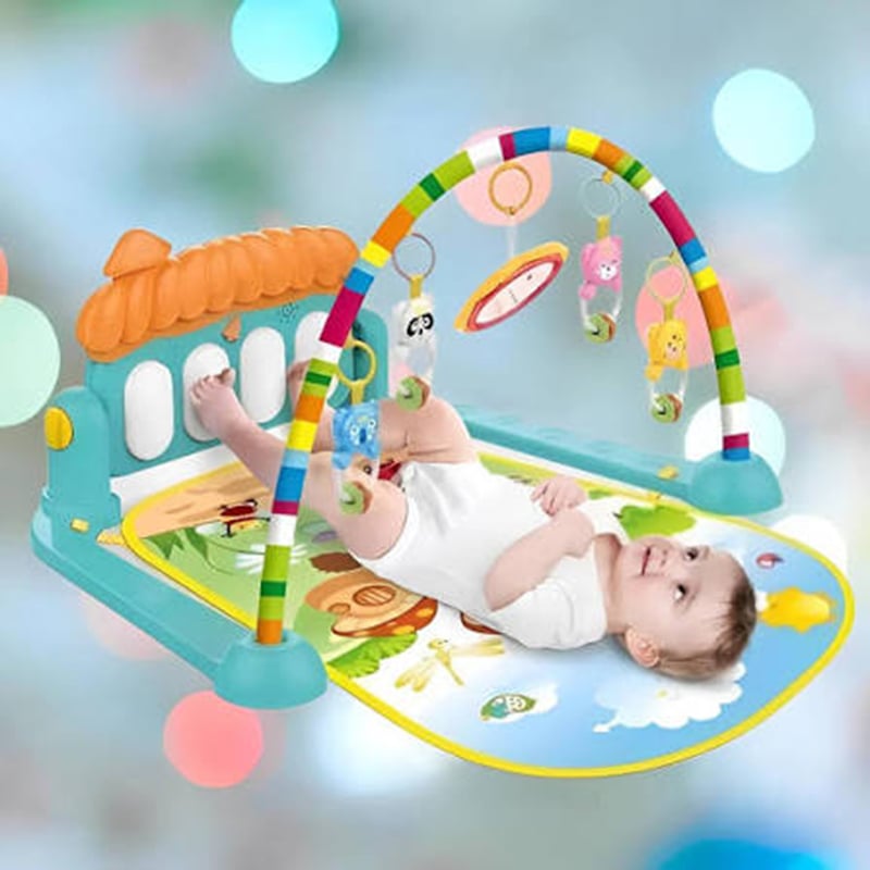 Picture of 5 in 1 Music Toy Piano Gym Playmat Baby Activity Gym Developing Mat