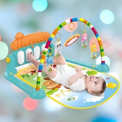 Picture of 5 in 1 Music Toy Piano Gym Playmat Baby Activity Gym Developing Mat