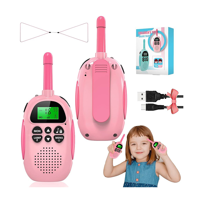 Picture of kids walkiee talkiee toy best range rechargeable