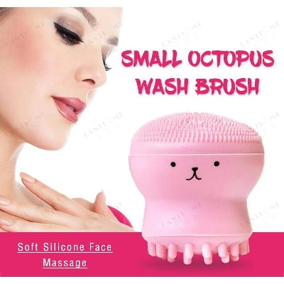 Picture of Silicone Facial Cleaning Brush For Limpiador Facial Octopus Shape Deep Pore Exfoliating Cleansing Face Brushes Skin Care TSLM1