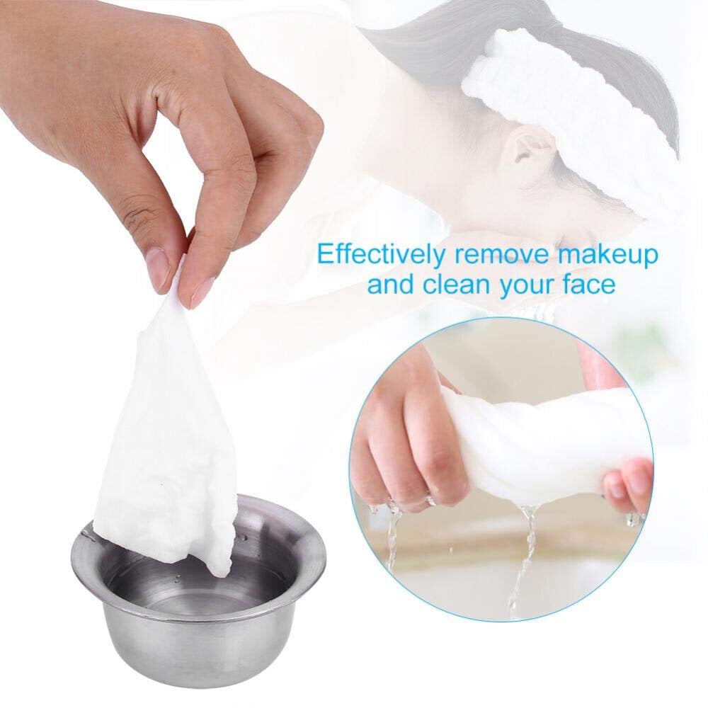 Picture of 30 Pcs Disposable Facial Tissues Compressed Face Towels Outdoor Camping Travel Washcloth Magic Tablet Wet Facial Tissue