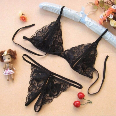 Picture of Premium Quality - Women Lingerie Underwear Set Sexy Lace Transparent Bra G-String H9 - Modern - Choice Expression - Well Inspired & Crafted