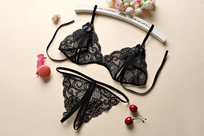 Picture of Premium Quality - Women Lingerie Underwear Set Sexy Lace Transparent Bra G-String H9 - Modern - Choice Expression - Well Inspired & Crafted