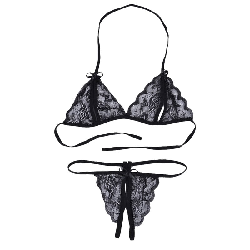Picture of Premium Quality - Women Lingerie Underwear Set Sexy Lace Transparent Bra G-String H9 - Modern - Choice Expression - Well Inspired & Crafted