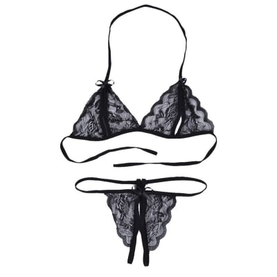 Picture of Premium Quality - Women Lingerie Underwear Set Sexy Lace Transparent Bra G-String H9 - Modern - Choice Expression - Well Inspired & Crafted