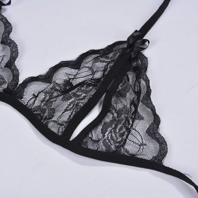 Picture of Premium Quality - Women Lingerie Underwear Set Sexy Lace Transparent Bra G-String H9 - Modern - Choice Expression - Well Inspired & Crafted
