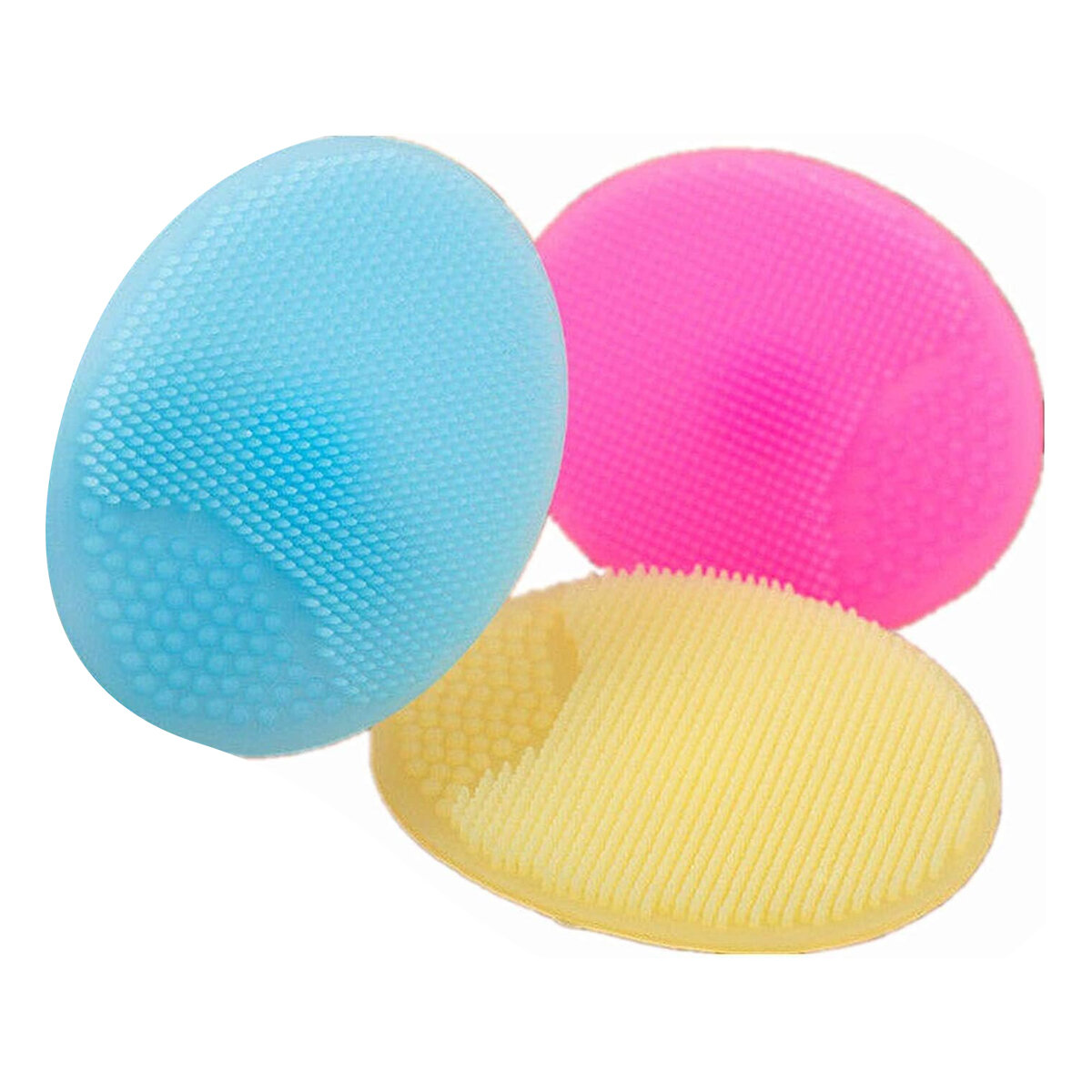 Picture of Silicone Face Scrubbers Exfoliator Brush Facial Cleansing Brush For Blackhead Remove Scrubber Exfoliating Brush-Facial Cleansing Pads Precision Pore Cleansing Pad Acne Blackheads Removing Face Brush 1Pcs - Black Head Remover