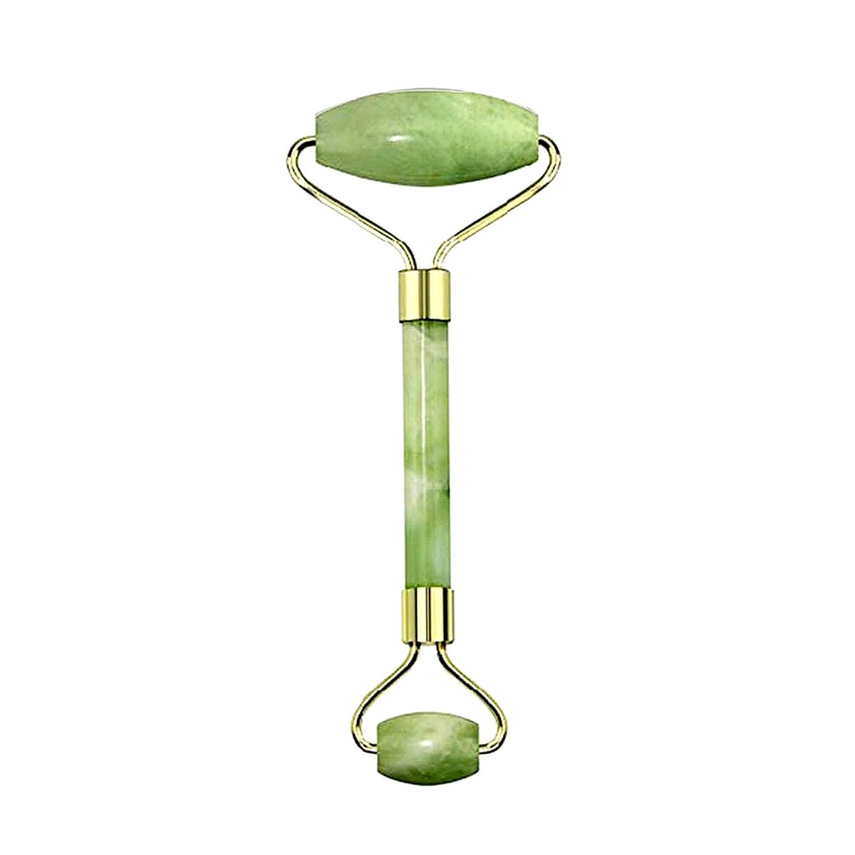 Picture of Retail Care Natural Jade Face Roller, Double Head Facial Roller Massager Anti Aging and Anti-wrinkle Face Body Eyes Neck Massage Beauty Tool