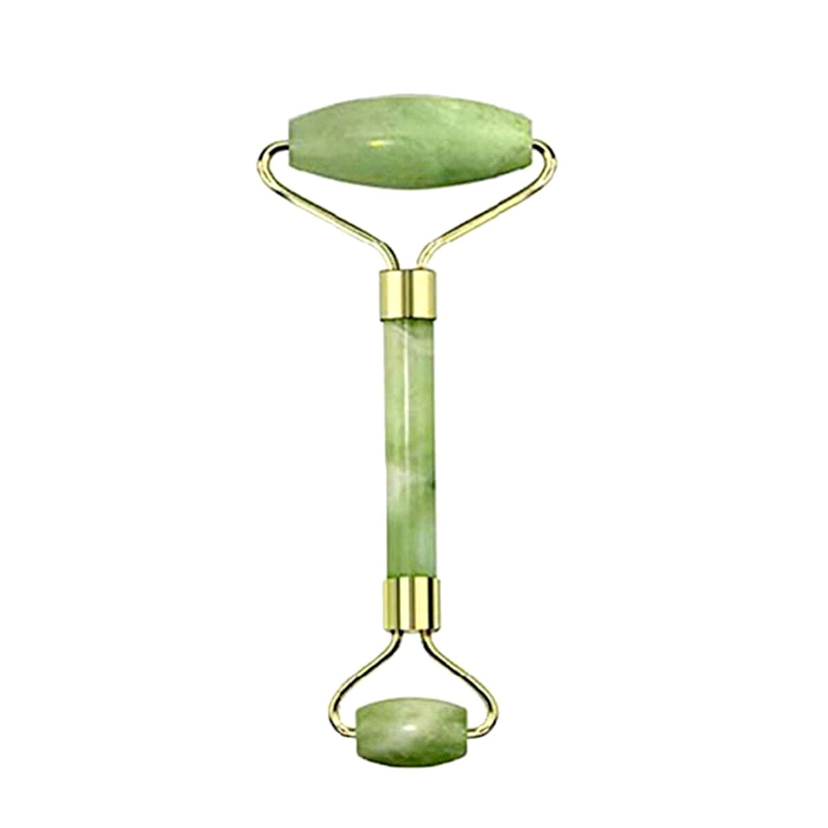 Picture of Jade Roller，face Roller，Quartz Roller，Jade Roller for face， Jade Massager for Face and Neck，Natural Quartz Roller with Natural Anti Aging Jade Stone for Face Eye Massage Roller -Green
