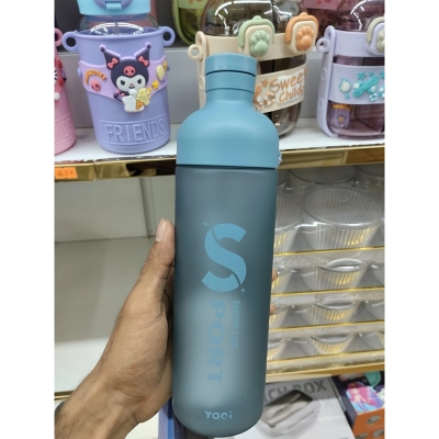 Picture of 1000ML Large-Capacity Sports Water Cup for Women, Fitness Water Bottle, Anti-Fall, Portable Outdoor Water Bottle for Male Students, High Temperature Resistant, Durable, Ideal for Gym, Travel, Sports, Hiking, Wholesale Purchase-Multicolor