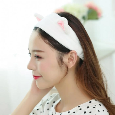 Picture of Women Makeup Hair Band cute sports makeup wash facce sweet with hair band headband-1 PCS