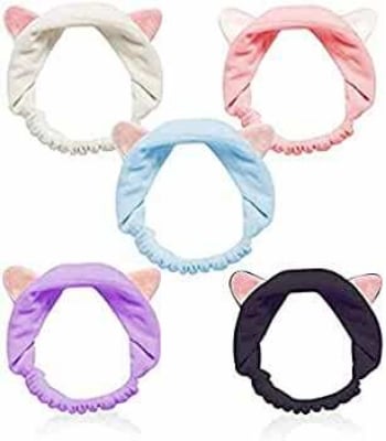 Picture of Stylish Addition - 1PCS Cute Kitty Cat Ear Headbands Women Girls Wash Face Spa Makeup Lovely Etti Wrap Hair Band - Modern - Choice Expression