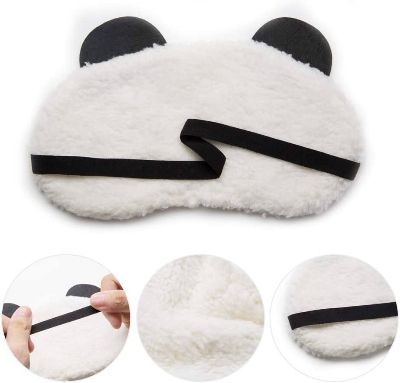 Picture of Retail Care Panda Sleep Masks, Eye Mask  Soft Sleep Masks Lovely Panda  Eye Mask Good Gift For Your Friends and can be Used For Pajama Parties sister Gatherings