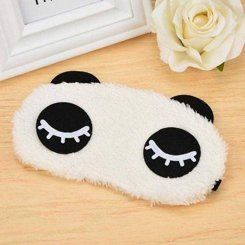 Picture of Retail Care Panda Sleep Masks, Eye Mask  Soft Sleep Masks Lovely Panda  Eye Mask Good Gift For Your Friends and can be Used For Pajama Parties sister Gatherings