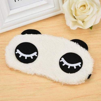 Picture of Retail Care Panda Sleep Masks, Eye Mask  Soft Sleep Masks Lovely Panda  Eye Mask Good Gift For Your Friends and can be Used For Pajama Parties sister Gatherings